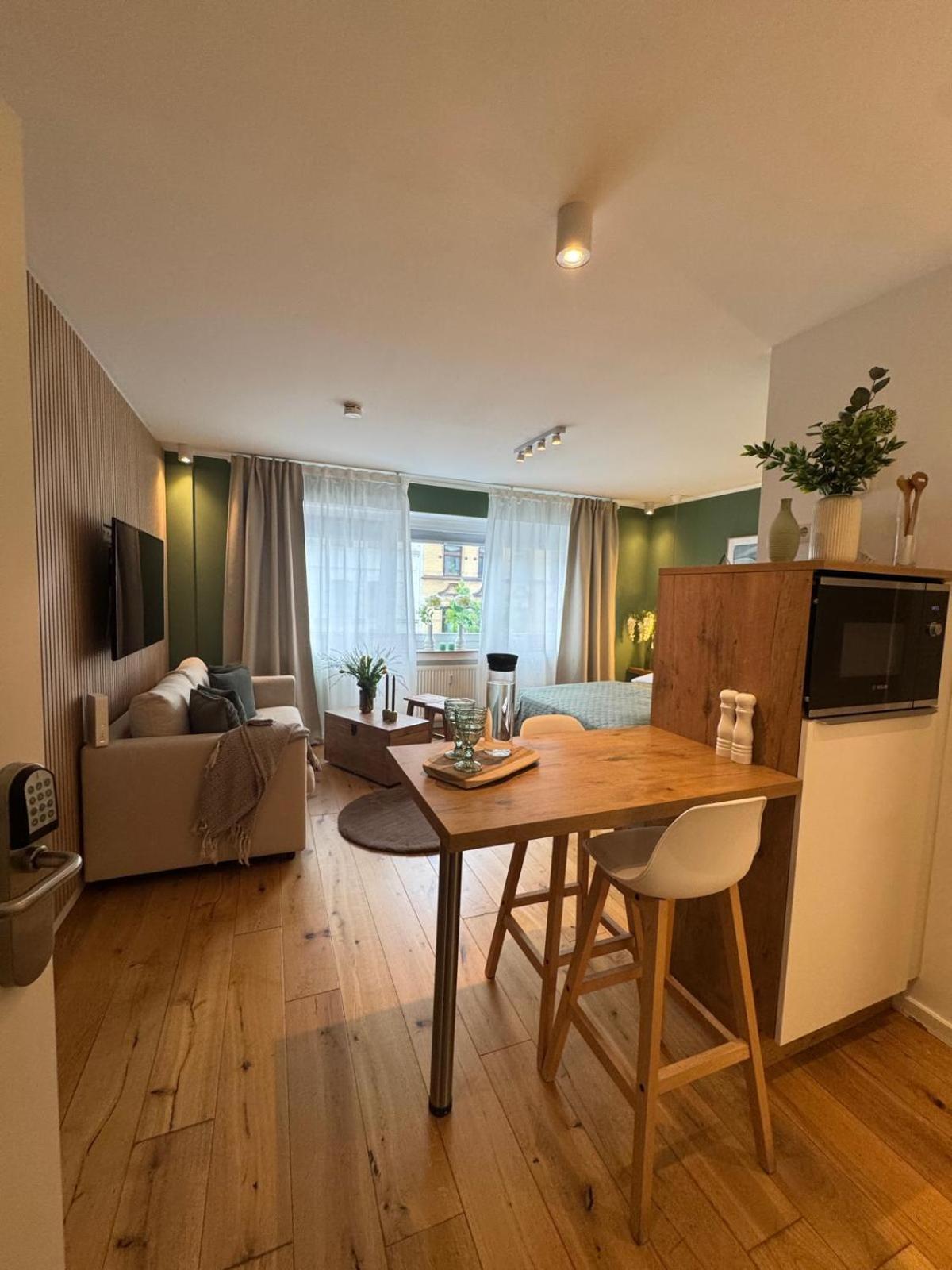 Nettes Appartment In Duesseldorf-Derendorf - Stylisch + Gemuetlich Buitenkant foto