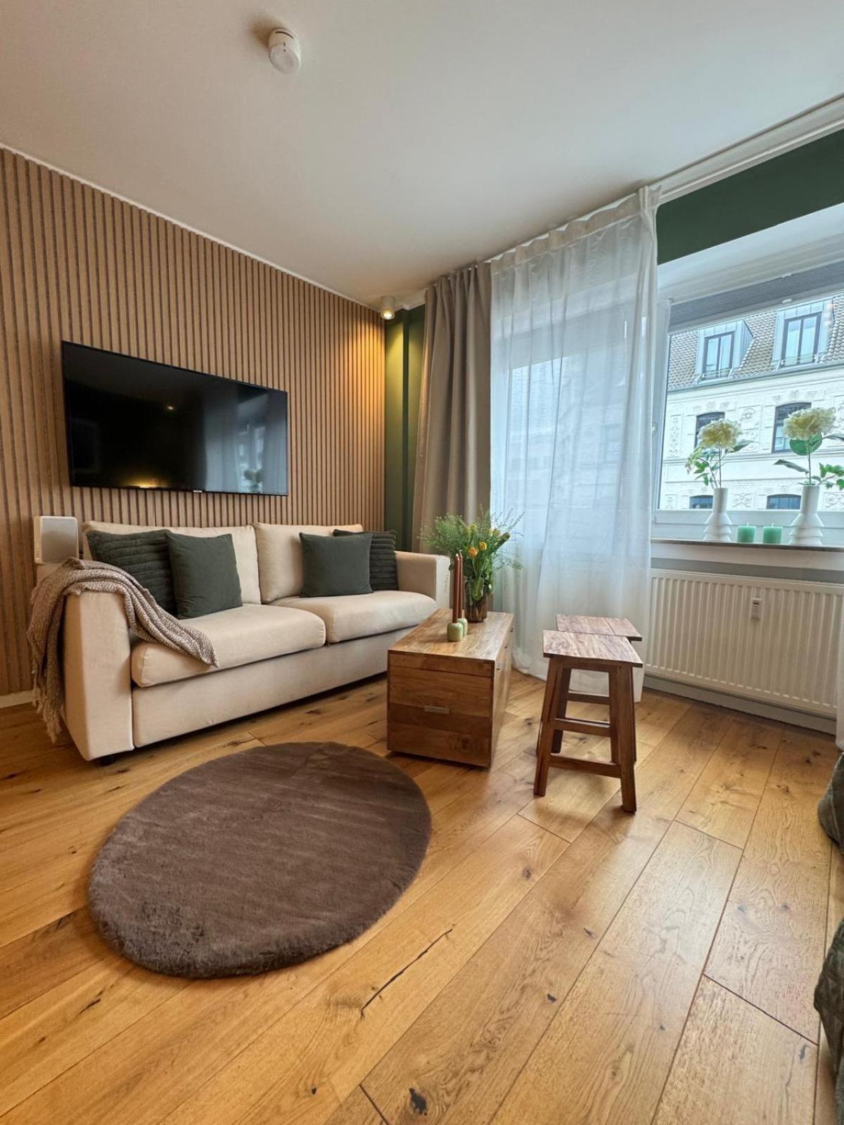 Nettes Appartment In Duesseldorf-Derendorf - Stylisch + Gemuetlich Buitenkant foto